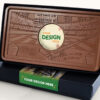 Giant 2lb. Engraved Combo Chocolate Bar - Luxury Packaging