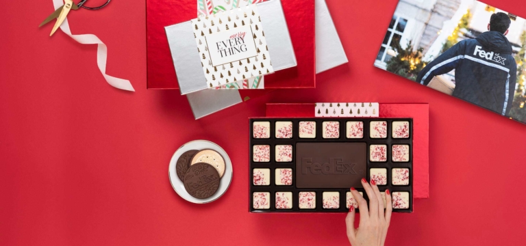 Custom chocolate business gifts