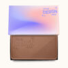 Giant 2lb engraved chocolate bar in classic packaging featuring a customizable Your Design Here chocolate design