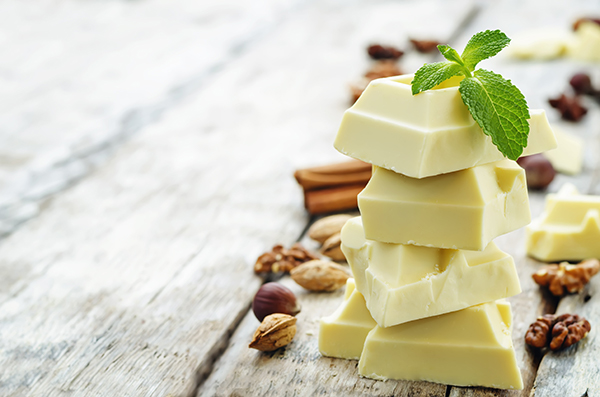 white chocolate is healthy for you also good for skin