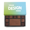 Modern Green Stock Border for 19-Piece Custom Chocolate Ensemble