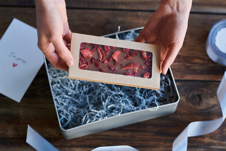 learn more about how to promote your business with chocolate