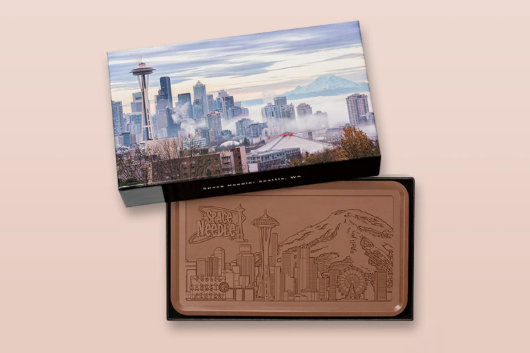 personalized chocolate bar with engraving