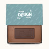 Epic 1lb engraved combo chocolate bar in classic packaging featuring a customizable Your Design Here chocolate design