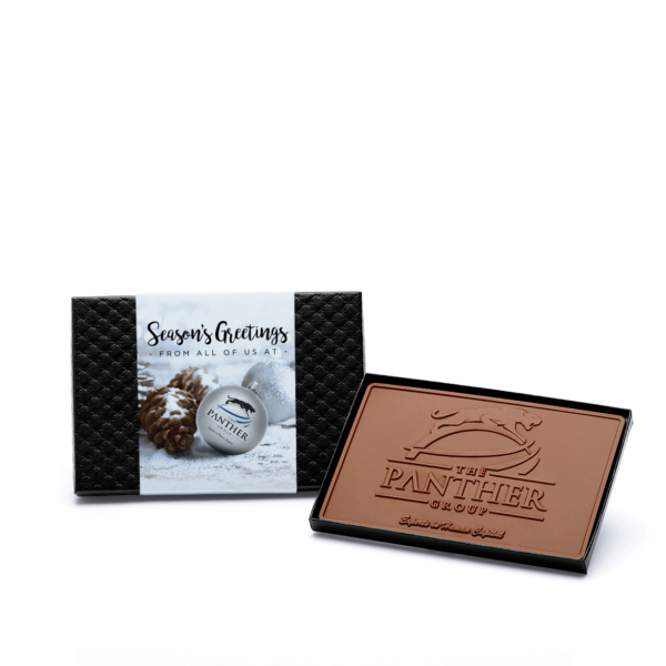 4x6" Chocolate Bar in Gift Box<br>Engraved Premium Chocolate <br>Fully Custom - Image 4