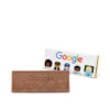 2"x5" Engraved Chocolate Wrapper Bar - Extra Thick