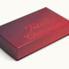 9"x5" Engraved Custom Chocolate Shape - Luxury Packaging