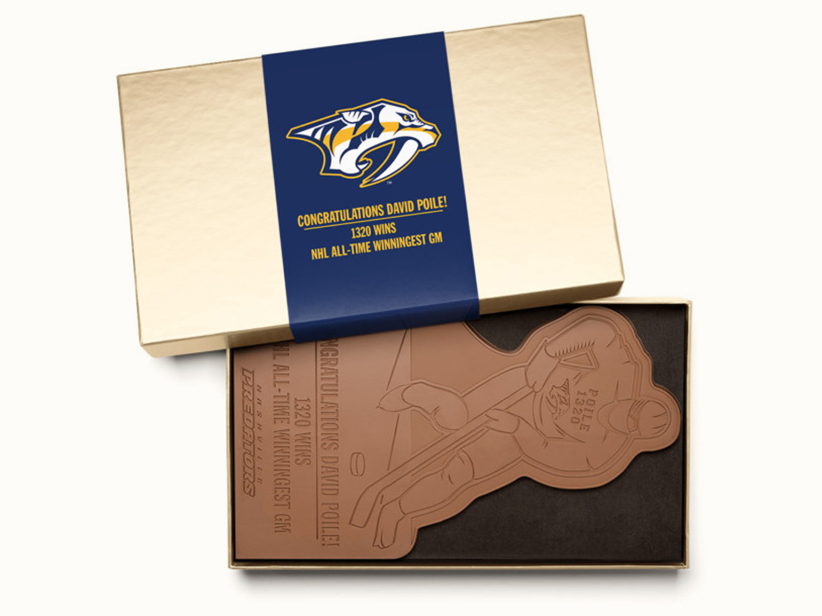 14"x8" Engraved Custom Chocolate Shape - Luxury Packaging - Image 4