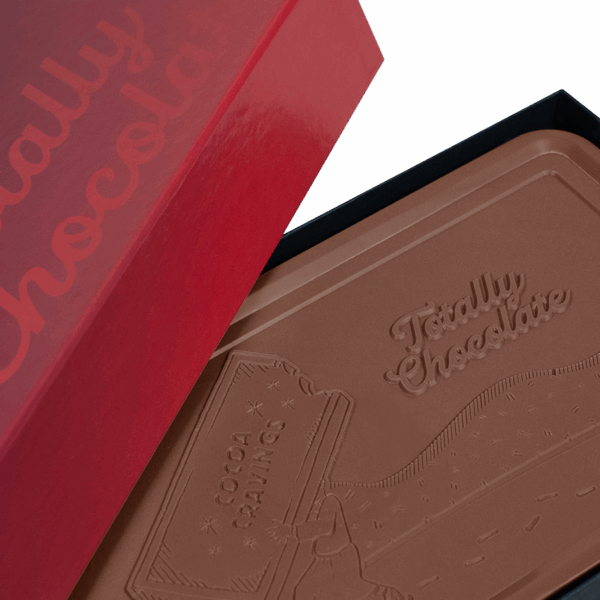 Epic 1lb. Engraved Chocolate Bar - Luxury Packaging
