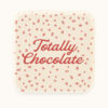 4"x4" Full Color White Chocolate Shape - Classic Packaging