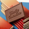 2"x3" Engraved Chocolate Wrapper Bar