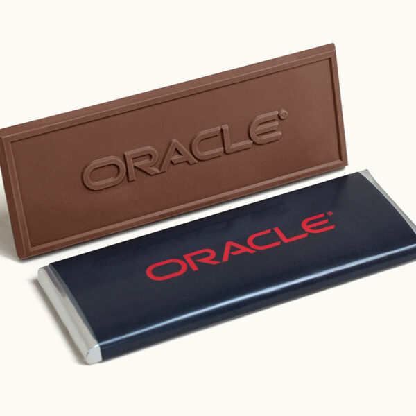 2"x5" Engraved Chocolate Wrapper Bar