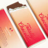2"x5" Engraved Chocolate Wrapper Bar