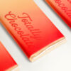 2"x5" Engraved Chocolate Wrapper Bar - Extra Thick