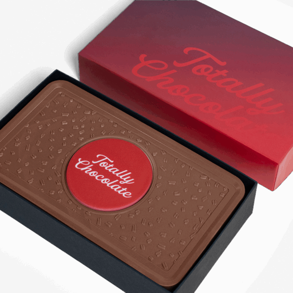 8oz. Engraved Combo Chocolate Bar - Luxury Packaging