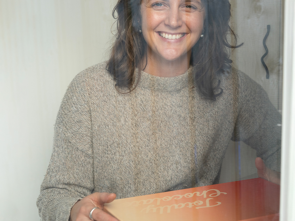 Giant 2lb. Engraved Combo Chocolate Bar - Luxury Packaging - Image 4