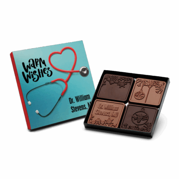 4-Piece Chocolate Ensemble Gift Set - Classic Packaging