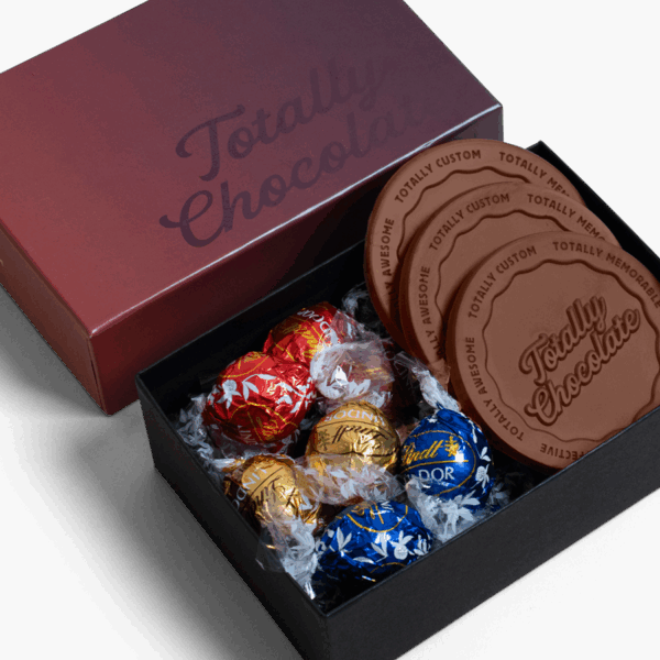 Lindt Moments: 9-Piece Lindor Truffle & Cookie Gift Set - Luxury Packaging