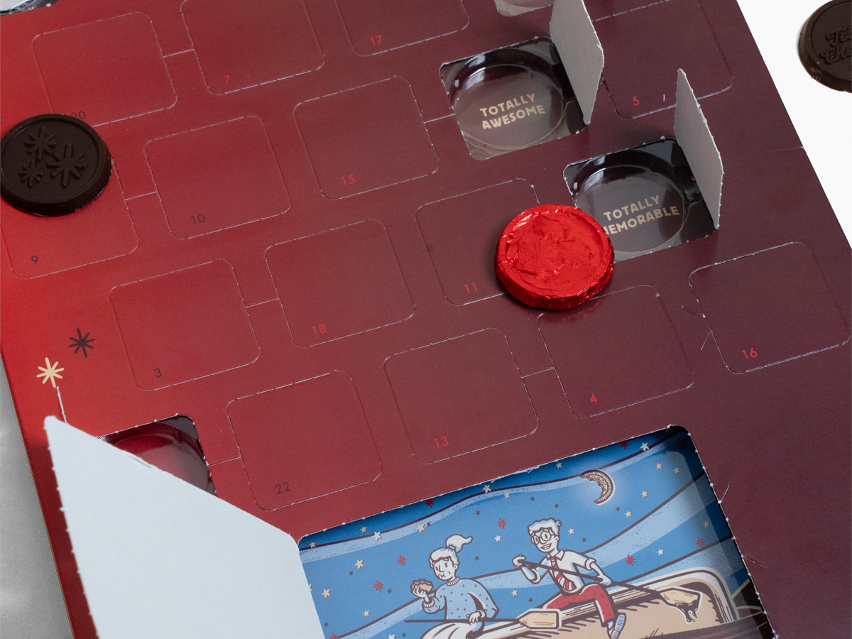 24-Day Fully-Custom Chocolate Advent Calendar