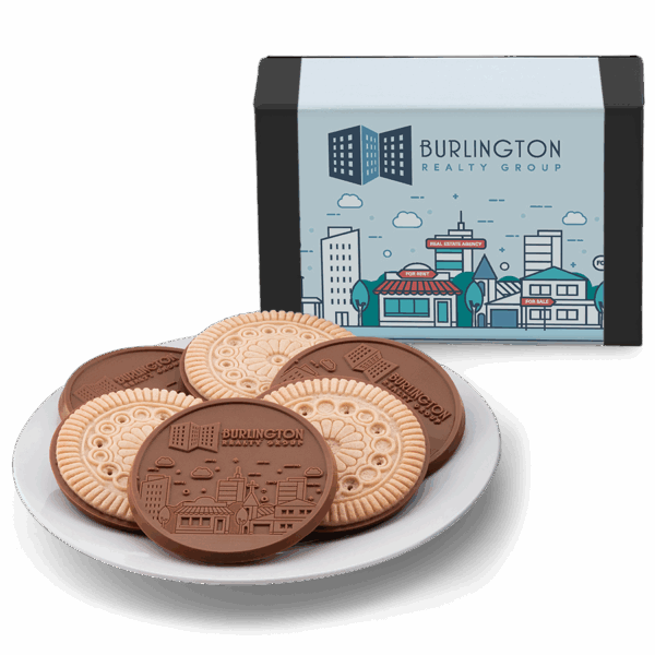 6-Piece Decadent Chocolate Cookie Gift Set - Classic Packaging