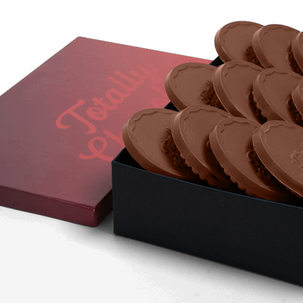 12-Piece Gourmet Chocolate Shortbread Cookie Gift Set - Classic Packaging