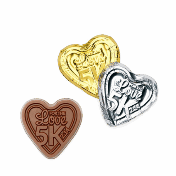 Premium Engraved Chocolate Heart