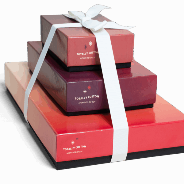 Indulgent 3-Tiered Gift Tower - Luxury Packaging