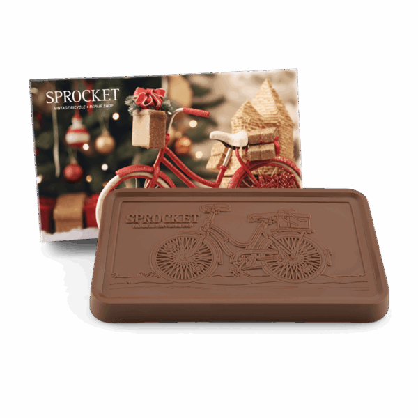 8oz. Engraved Chocolate Bar - Classic Packaging