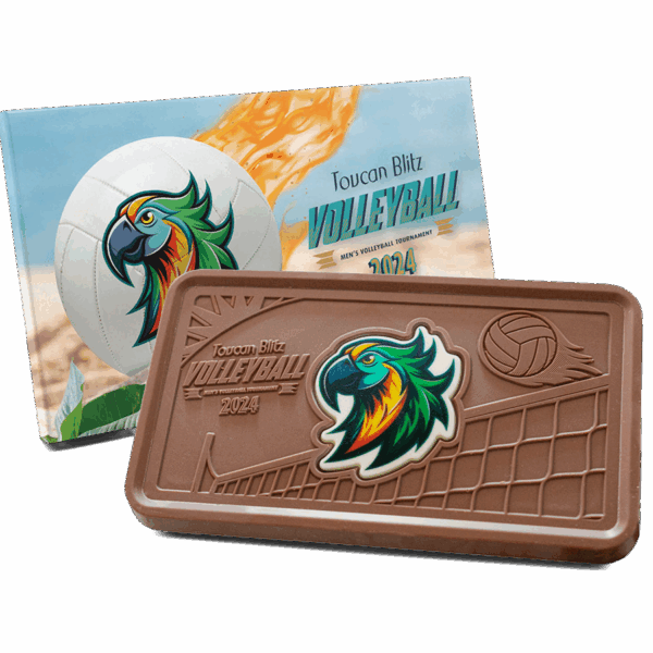 Epic 1lb. Engraved Combo Chocolate Bar - Classic Packaging