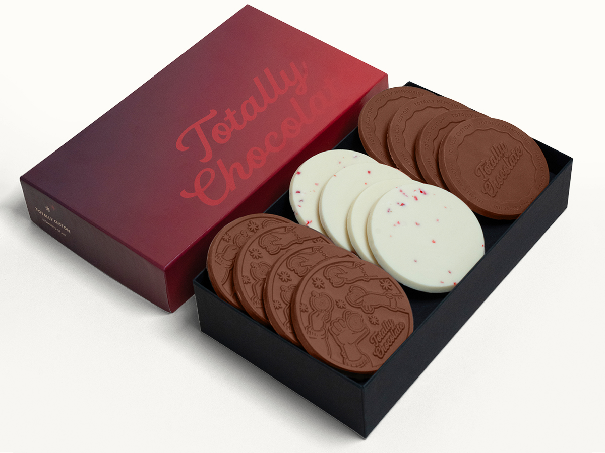 12-Piece Gourmet Chocolate Cookie Gift Set - Luxury Packaging - Image 2