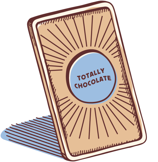 Custom chocolate bar