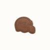 3"x3" Engraved Custom Chocolate Shape - Clear Packaging