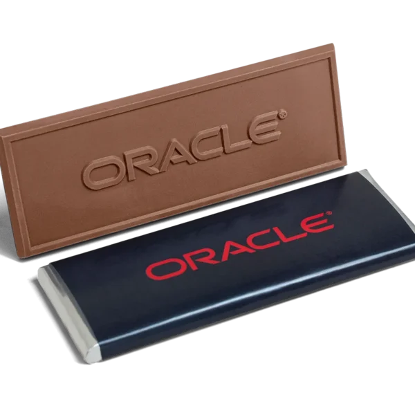 2"x5" Engraved Chocolate Wrapper Bar