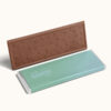 2"x5" Dark & White Engraved Chocolate Wrapper Bar - Extra Thick