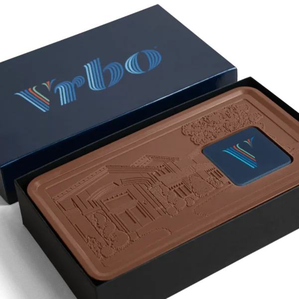 8oz. Engraved Combo Chocolate Bar - Luxury Packaging