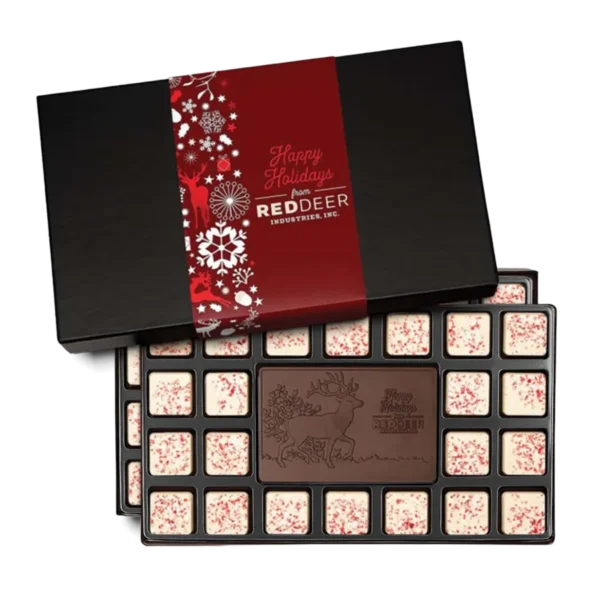 46-Piece Peppermint Bark Ensemble Gift Set - Luxury Packaging