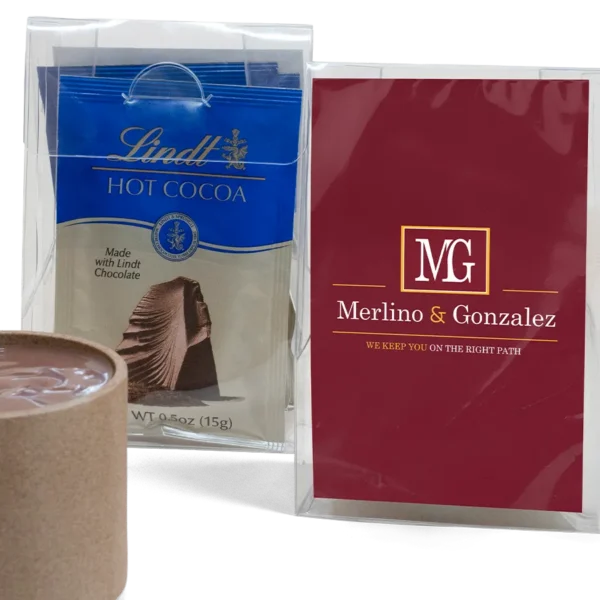 Lindt Moments: Gourmet Hot Cocoa Gift Box for Four