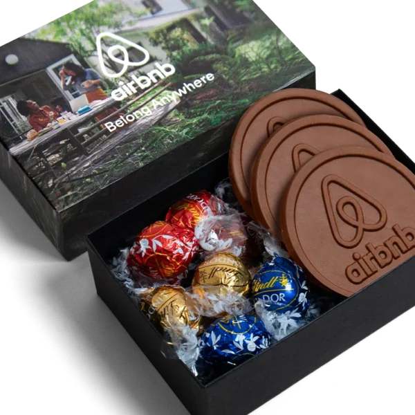Lindt Moments: 9-Piece Lindor Truffle & Cookie Gift Set - Luxury Packaging