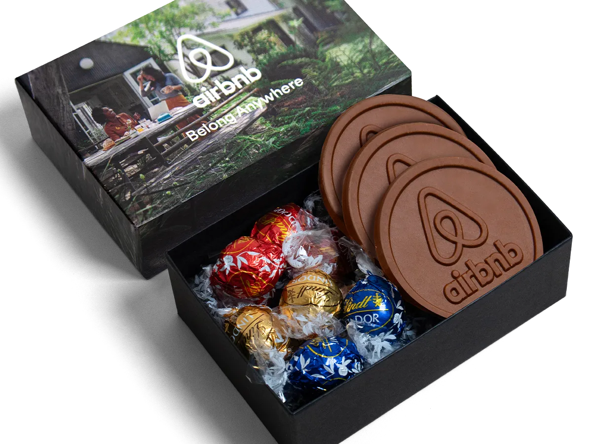 Lindt Moments: 9-Piece Lindor Truffle & Cookie Gift Set - Luxury Packaging