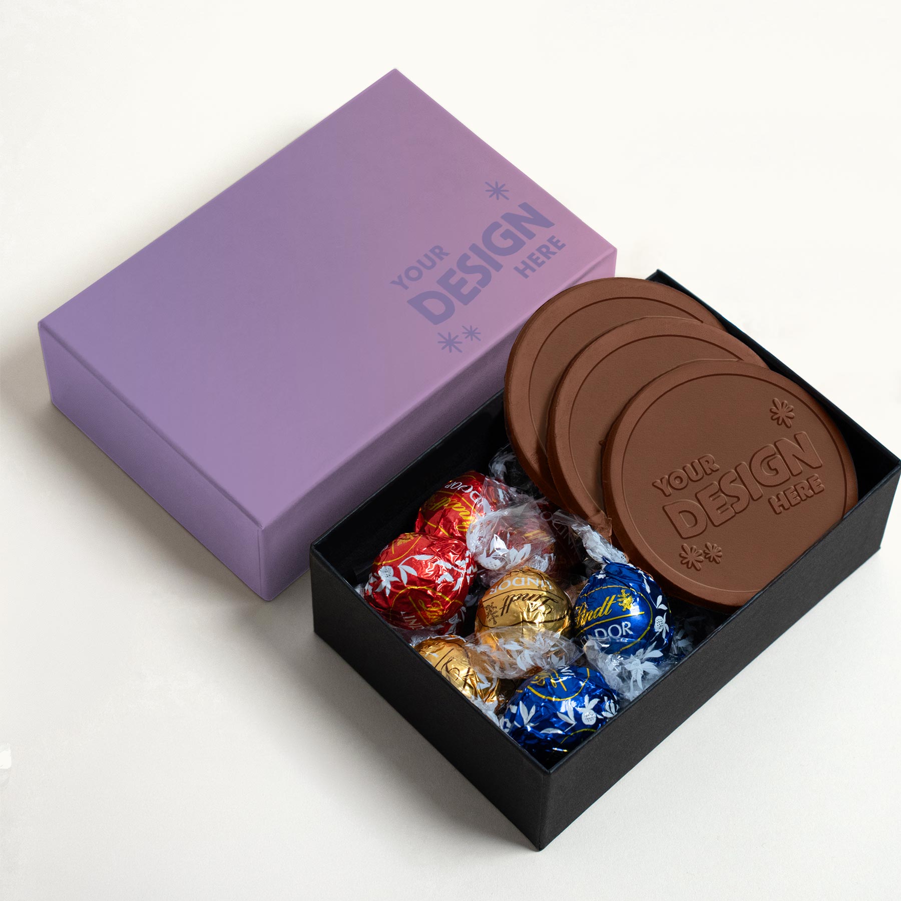 Lindt Moments: 9-Piece Lindor Truffle & Cookie Gift Set - Luxury Packaging - Image 2