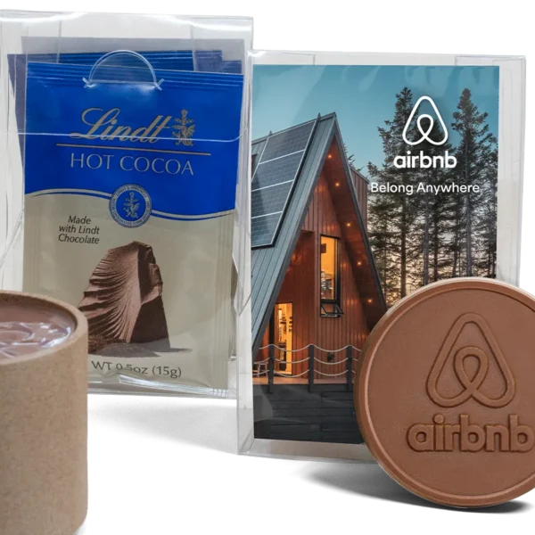 Lindt Moments: Gourmet Hot Cocoa & Cookies Treat Box for Two
