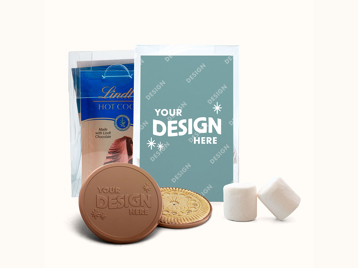 Lindt Moments: Gourmet Hot Cocoa & Cookies Treat Box for Two - Image 2
