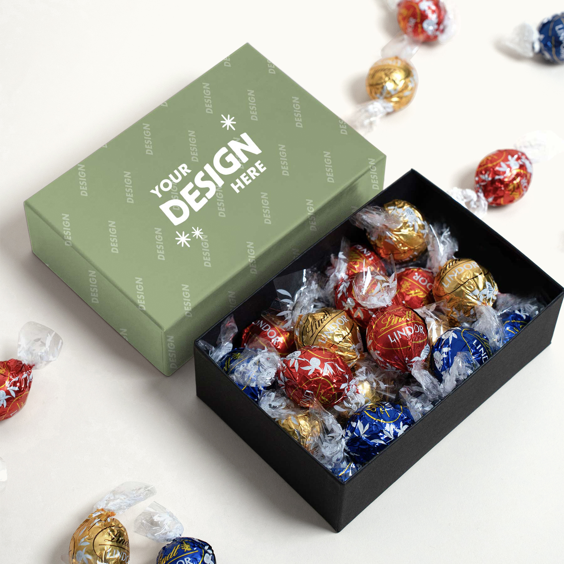 Lindt Moments: 18-Piece Lindor Truffle Gift Set - Luxury Packaging - Image 3