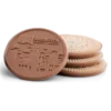 3.2" Large Sugar Cookie with Engraved Chocolate