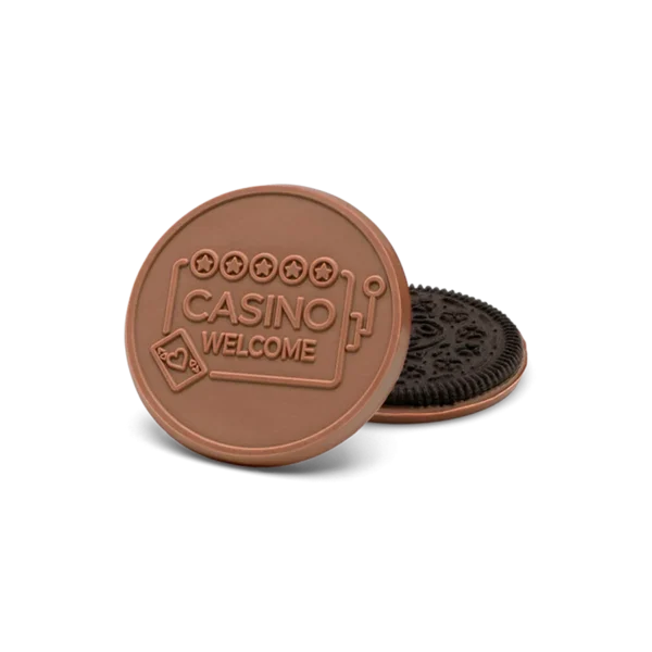 3.2" Large Oreo® Cookie with Engraved Chocolate