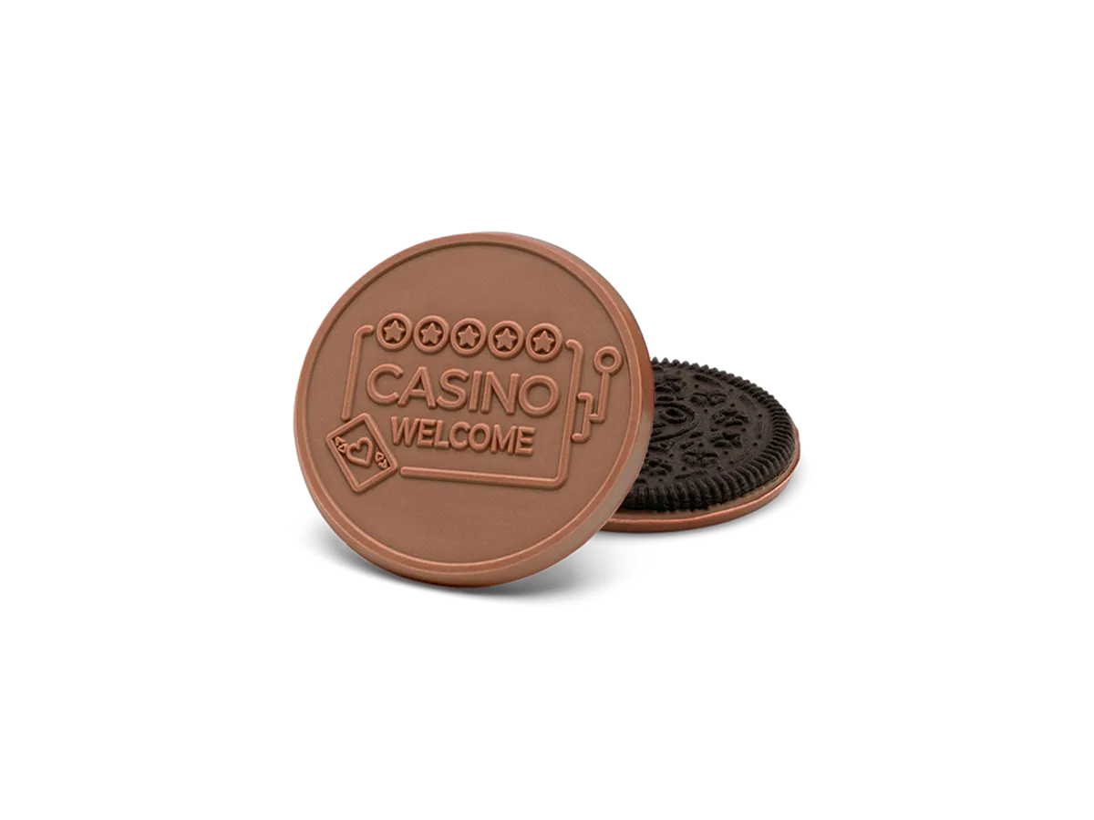 3.2" Large Oreo® Cookie with Engraved Chocolate