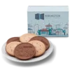 6-Piece Decadent Chocolate Cookie Gift Set - Luxury Packaging