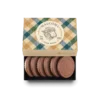 6-Piece Decadent Chocolate Shortbread Cookie Gift Set - Luxury Packaging