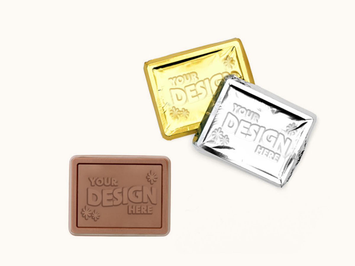 Premium Engraved Chocolate Rectangle - Image 2