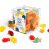 Custom-sleeve Gummy Bear Cube with Merrill branded design